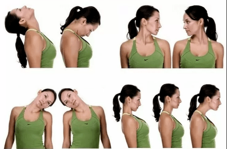 Ejercicio para la osteocondrosis cervical