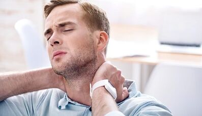 La causa más común de dolor en el cuello